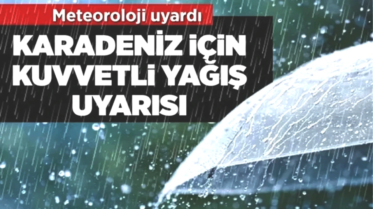 Doğu Karadeniz'de Süregelen Şiddetli Yağışlar! Meteoroloji'den Acil Uyarı Geldi