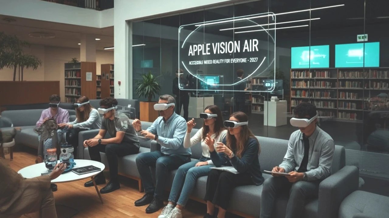 Yeni Nesil Teknoloji: Apple Vision Air ile Daha Uygun Fiyatlı ve Hafif Deneyim!